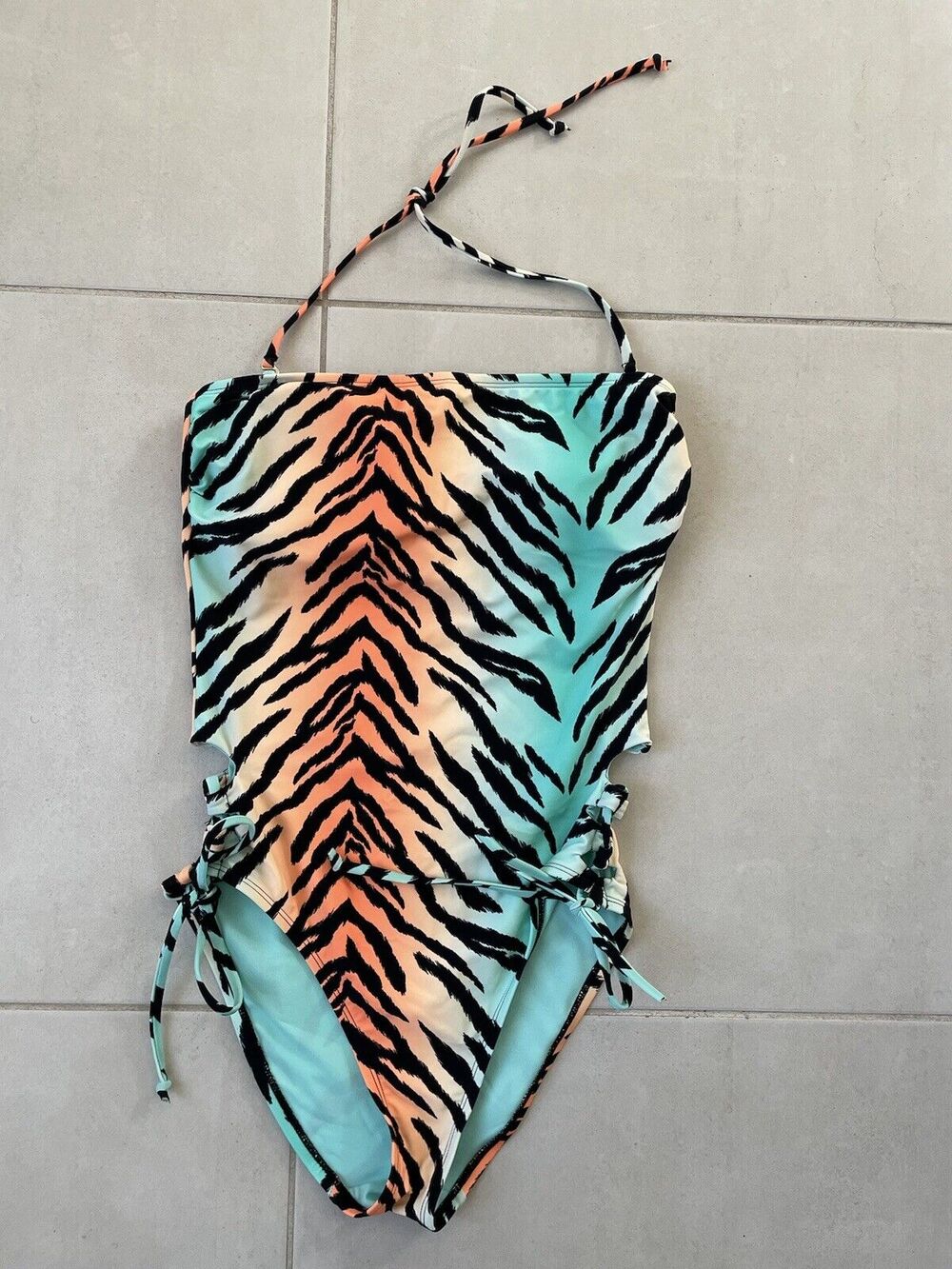 Sugar Beach Swim One Piece Swimsuit Animal Print Swimwear